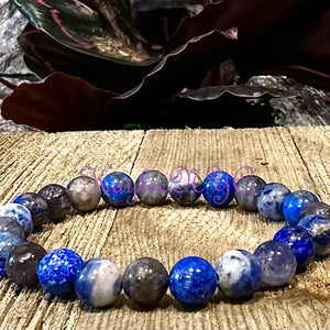 Lapis Lazuli 8mm Stretch Bracelet