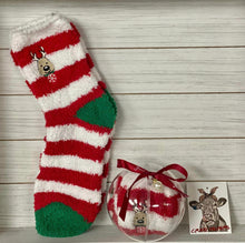Load image into Gallery viewer, Christmas Sock Ornament