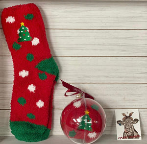 Christmas Sock Ornament