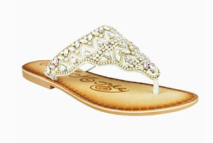 Loving U Summer Glam Rhinestone Sandals