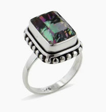 Load image into Gallery viewer, Glow of Dawn Mystic Quartz Sterling Silver Ring