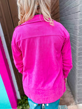 Load image into Gallery viewer, Pink Cadillac Corduroy Shacket
