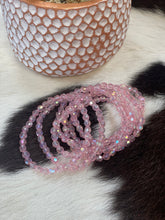 Load image into Gallery viewer, Angela Catirina Jones Beaded Pretty in Pink 3pc Stretch Bracelet Set