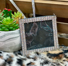 Load image into Gallery viewer, Rhinestone AB/Clear Bling Badge Pass Holder
