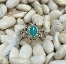 Load image into Gallery viewer, Amazonite Dahlia Sterling Silver Ring