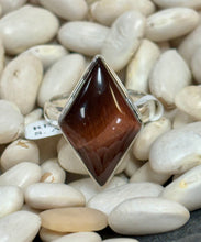 Load image into Gallery viewer, Red Tiger Eye Sterling Silver Ring