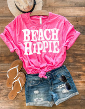 Load image into Gallery viewer, Pink Beach Hippie Graphic T-Shirt