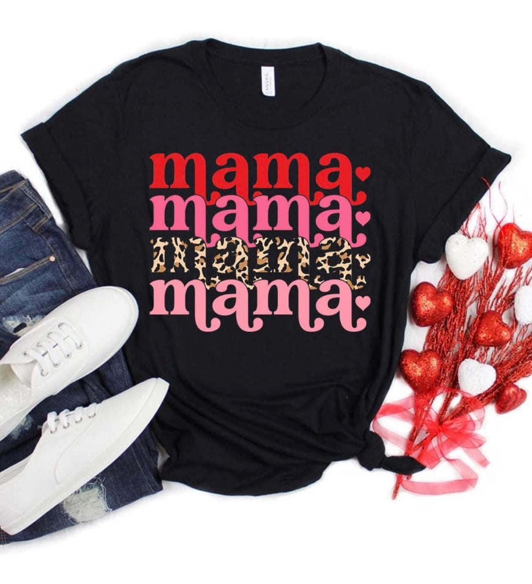 Black Mama Valentine’s Day Love Graphic Tee
